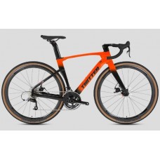 Велосипед TWITTER GRAVEL-V2 карбоновый (оранжево-черный)